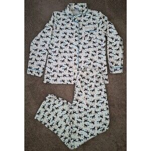 Cowgirl Back in the Saddle Horsre Themed Pajamas 2-pc Set Size Small Long Sleeve